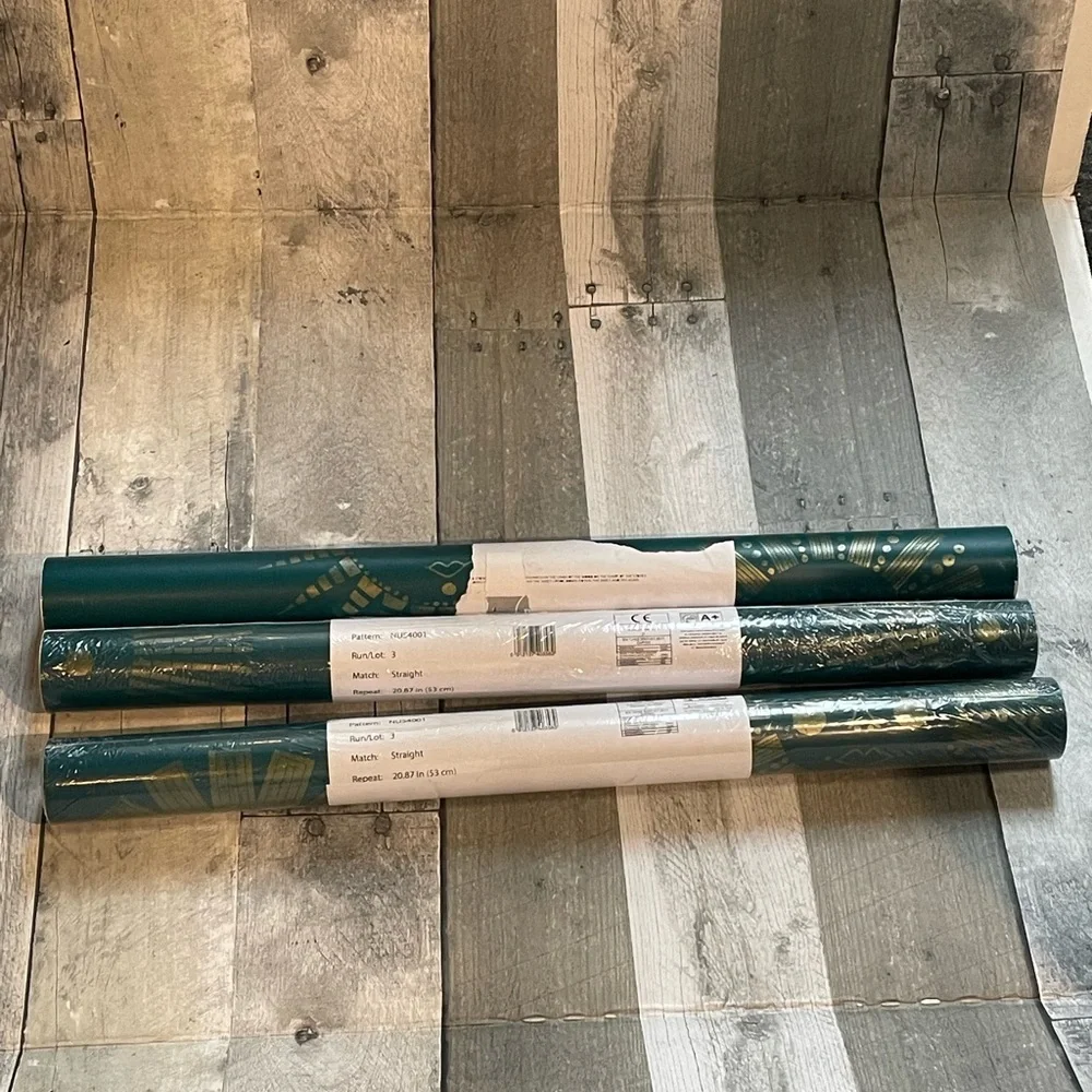 NUwallpaper NUS4001 Sun Peel And Stick Wallpaper Lot Of 3 Rolls